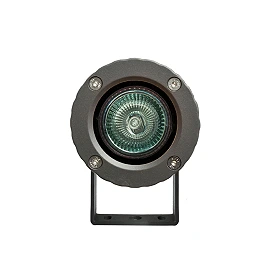 HEAVY DUTY outdoor reflector anthracite grey 230V GU10 50W IP65