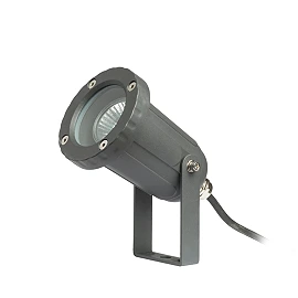 HEAVY DUTY outdoor reflector anthracite grey 230V GU10 50W IP65
