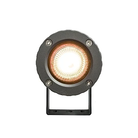 HEAVY DUTY outdoor reflector anthracite grey 230V GU10 50W IP65