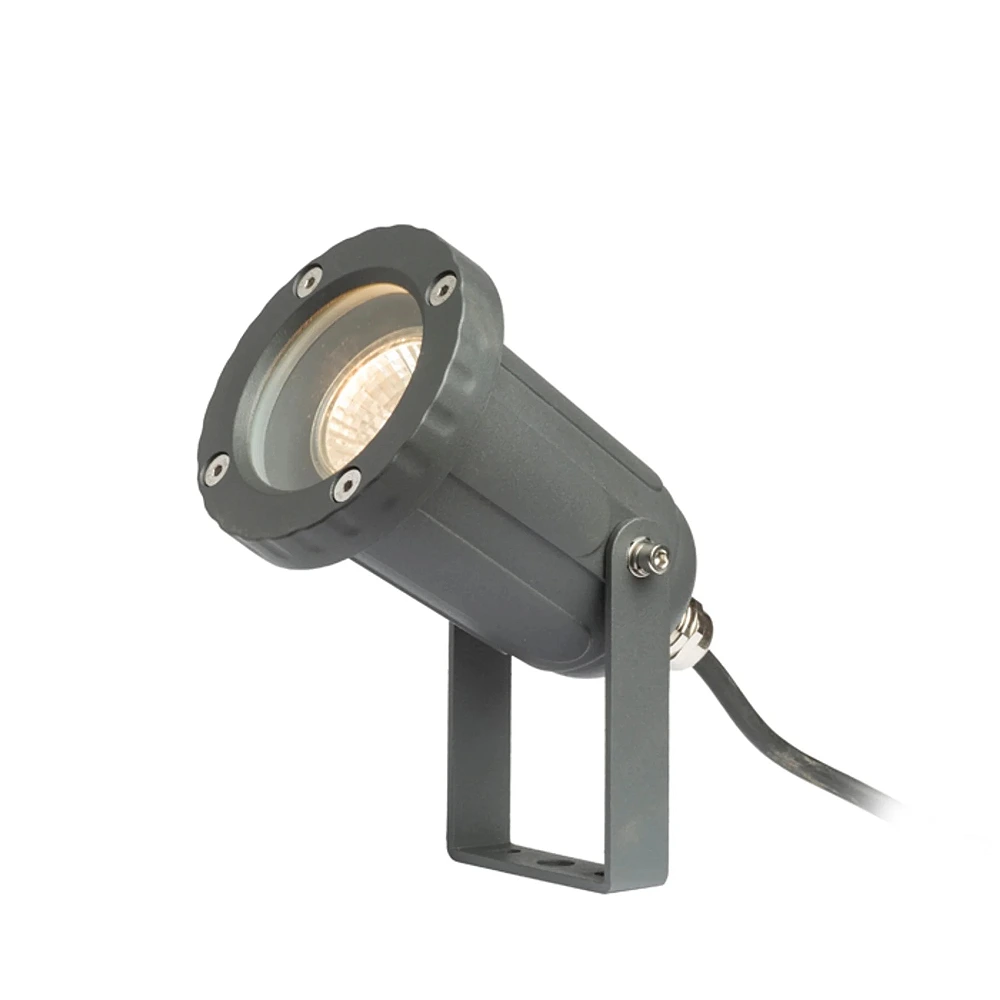 HEAVY DUTY outdoor reflector anthracite grey 230V GU10 50W IP65