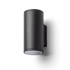 LIZZI II outdoor wall light 2xGU10 2x8W IP54 anthracite grey (Rendl)