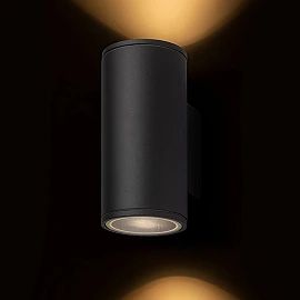 LIZZI II outdoor wall light 2xGU10 2x8W IP54 anthracite grey (Rendl)