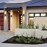 Wall light outdoor "MIZZI NEW", 2x GU10, aluminum, anthracite grey - RENDL - R13643