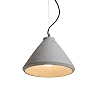 RADICAL piekaramā lampa betona tonī, E27 15W (Rendl)
