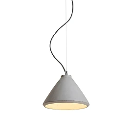 RADICAL pendant lamp concrete, E27 15W (Rendl)