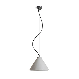 RADICAL pendant lamp concrete, E27 15W (Rendl)
