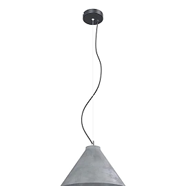 RADICAL pendant lamp concrete, E27 15W (Rendl)