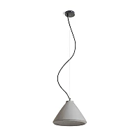 RADICAL pendant lamp concrete, E27 15W (Rendl)