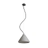 RADICAL piekaramā lampa betona tonī, E27 15W (Rendl)