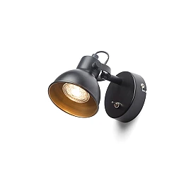 Spot light "ROSITA I" 1x GU10 max. 9W, white or black