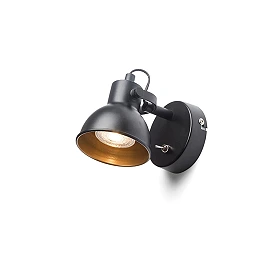 Spot light "ROSITA I" 1x GU10 max. 9W, white or black