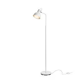 Retro stila stāvlampa "ROSITA", 1x E27, balta vai melna, R12514