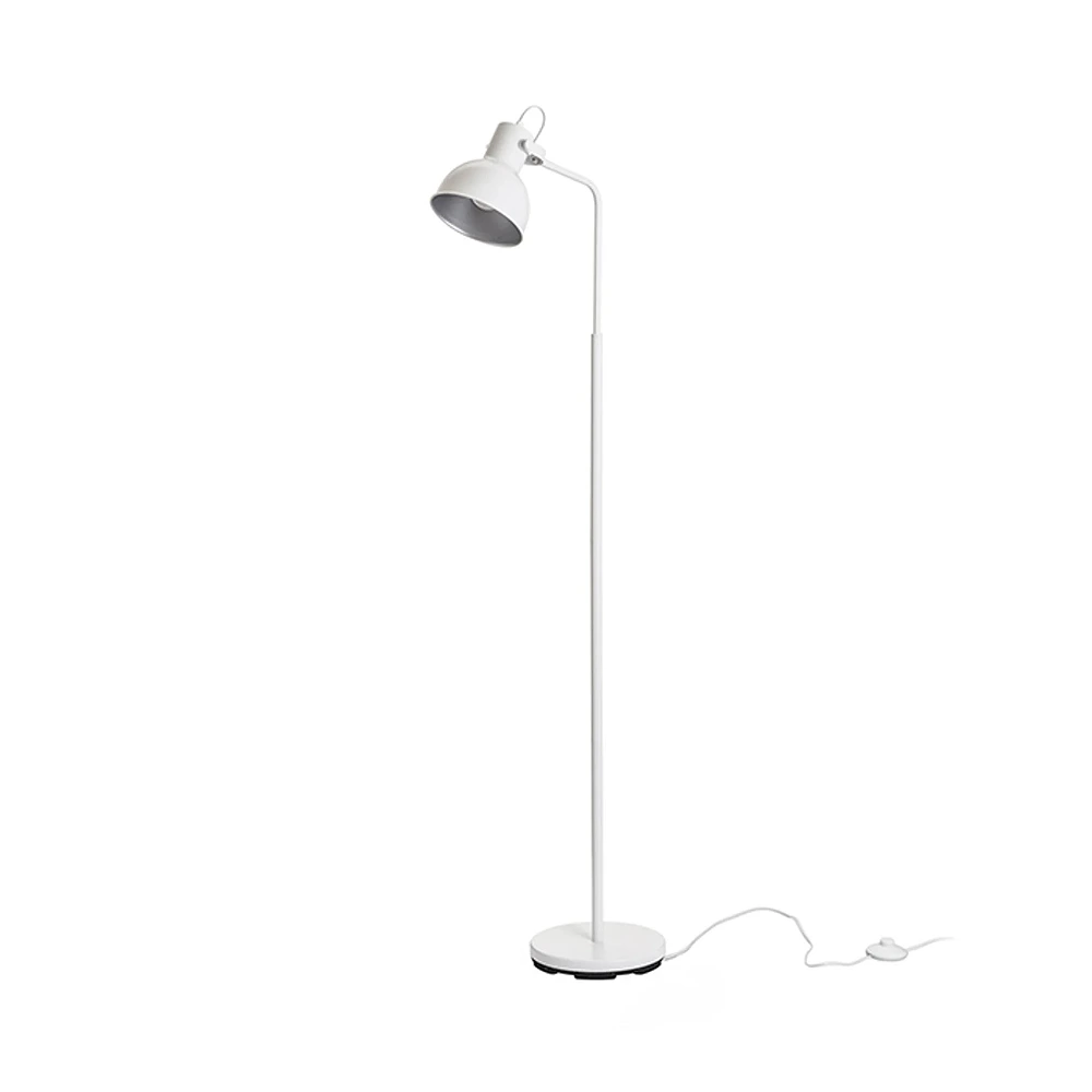 Retro stila stāvlampa "ROSITA", 1x E27, balta vai melna, R12514
