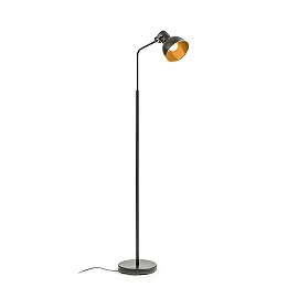 Retro stila stāvlampa "ROSITA", 1x E27, balta vai melna, R12514