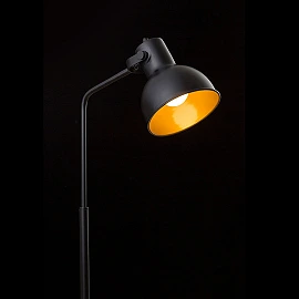 Retro stila stāvlampa "ROSITA", 1x E27, balta vai melna, R12514