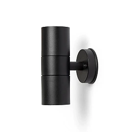 Wall light outdoor "SORANO WALL", 2x GU10, black - RENDL - R13634