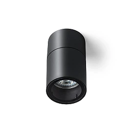 SORANO CEILING outdoor ceiling light black, GU10 LED 8W IP44 (Rendl)