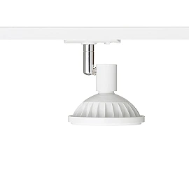 TRICA 1-circuit track light white, GU10, adjustable (Rendl)