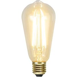 LED bulb E27 ST64 Soft Glow 2100K dimmable (Star Trading 352-72-1)