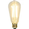 LED bulb E27 ST64 Soft Glow 2100K dimmable (Star Trading 352-72-1)