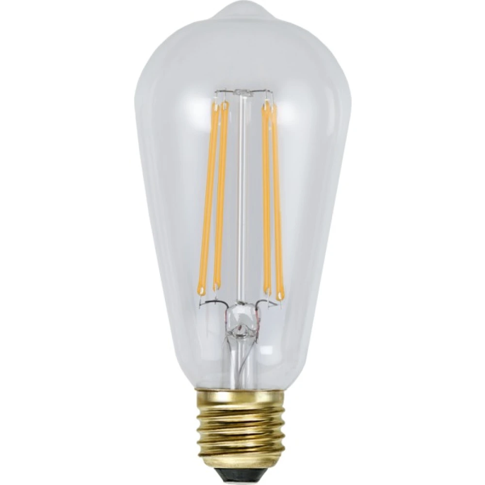 LED bulb E27 ST64 Soft Glow 2100K dimmable (Star Trading 352-72-1)