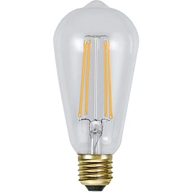 LED bulb E27 ST64 Soft Glow 2100K dimmable (Star Trading 352-72-1)