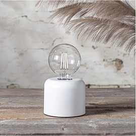 LED bulb E27 G95 clear white filament 7W 806lm 2700K dimmable (Star Trading)
