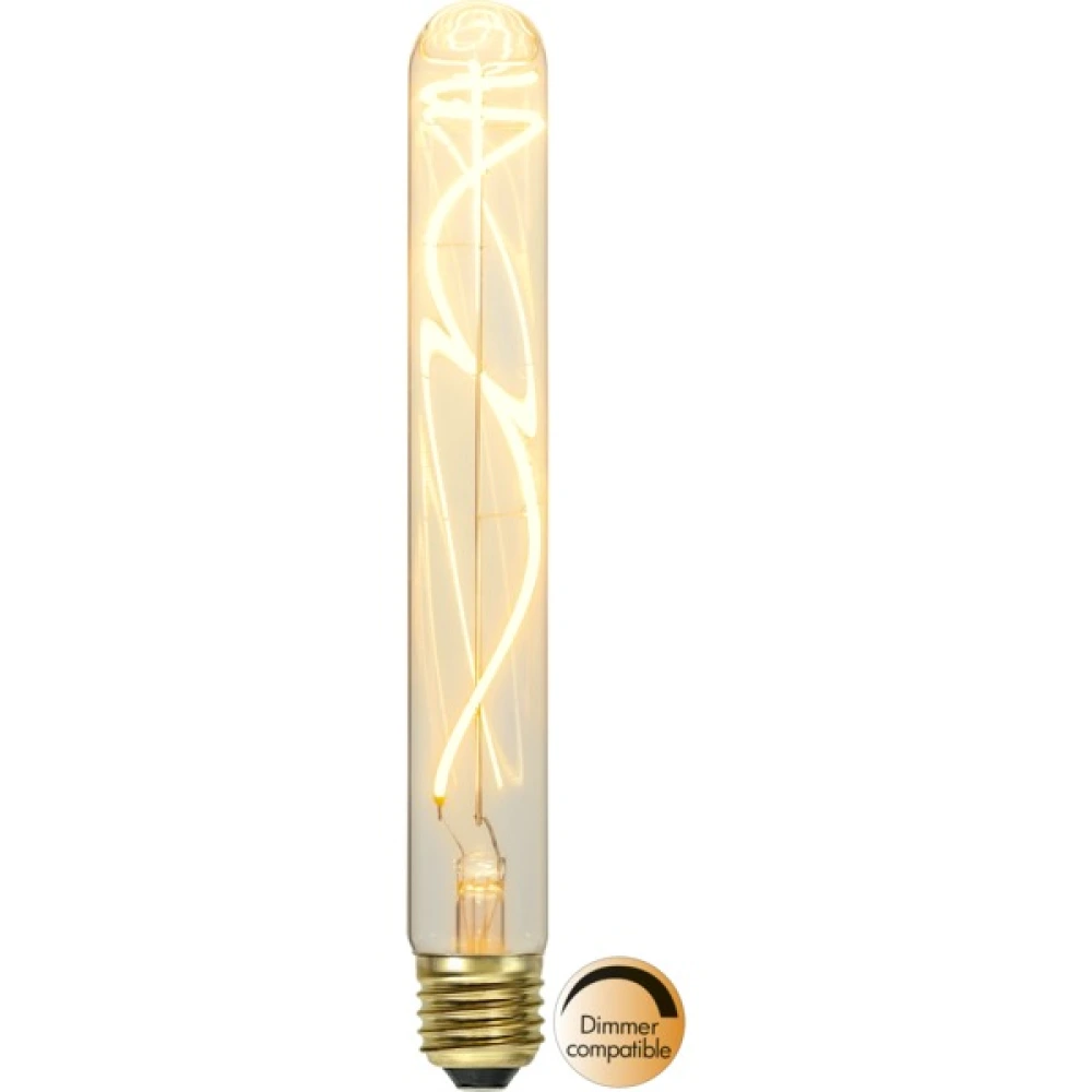 Decorative LED Filament Bulb E27 T30 Clear 2200K 250lm CRI95 Dimmable (Star Trading 352-66-1)