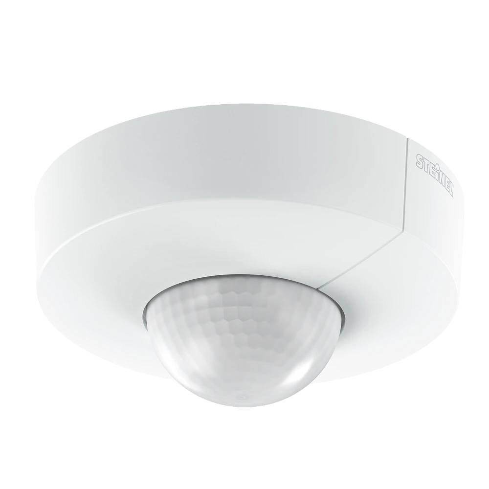 Kustības sensors IS 3360, 360°, 2000 W, 20m, pie griestiem, STEINEL