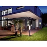 Steinel GL 60 S LED garden bollard light with sensor, stainless steel, IP44