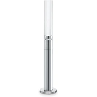Steinel GL 60 S LED garden bollard light with sensor, stainless steel, IP44