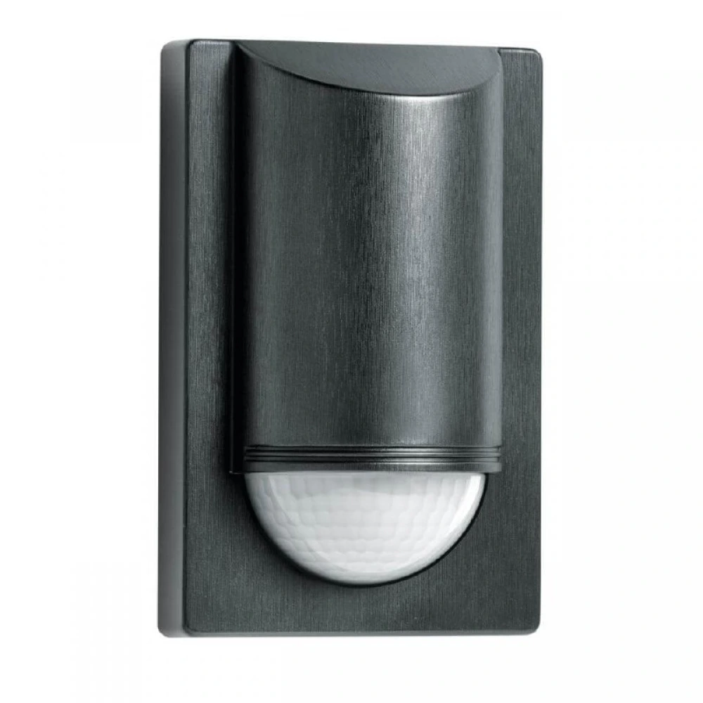 IS 2180 ECO black outdoor motion sensor, 180°, 12 m, IP54 (STEINEL)