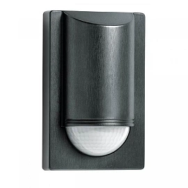 IS 2180 ECO black outdoor motion sensor, 180°, 12 m, IP54 (STEINEL)