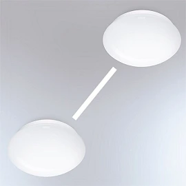 RS PRO P1 flat S sensor ceiling/wall light 9.4W 3000K white (STEINEL)