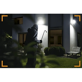 XLED CAM 1 SC, 21W, 2310Lm, outdoor sensor flood light with Video recording