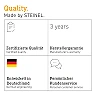 STEINEL DL Vario Quattro S — Outdoor ceiling LED light with 4× PIR sensors, 3000K, IP54