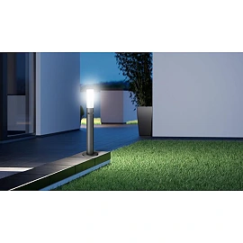 LED garden bollard GL 65 S anthracite 8.7W 575lm sensor, STEINEL