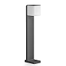 STEINEL GL 80 SC — smart LED bollard light with motion sensor (anthracite, 3000 K, IP44)