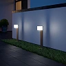 STEINEL GL 80 SC — smart LED bollard light with motion sensor (anthracite, 3000 K, IP44)