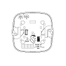Presence detector, IR Quattro 8m, Steinel