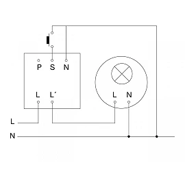 Presence detector, IR Quattro 8m, Steinel