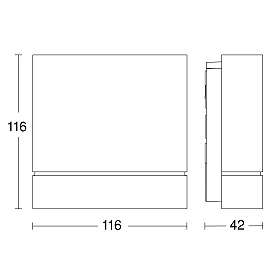 Digital bluetooth motion sensor IS 180 digi, 180°, 8m, IP54, STEINEL