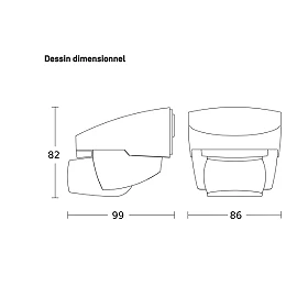 IS 2140 ECO motion detector, black, 140°, 14 m, IP54 (Steinel)