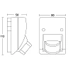 Motion detector IS 2160 ECO, 160°, 12m, STEINEL