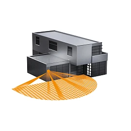 Motion detector IS 2180 ECO, 180°, 2000W, 12m, IP54, STEINEL