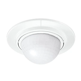 IS 2360 DE ECO 8m — griestos iebūvējams kustību sensors, 360°, IP54, balts (STEINEL)