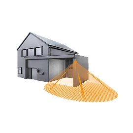 Motion detector IS 240 DUO, 240°, 1000W, 12m, STEINEL