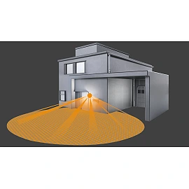 L 400 S, 240°, 1-12m,  E27 āra sensorlampa, STEINEL profesional