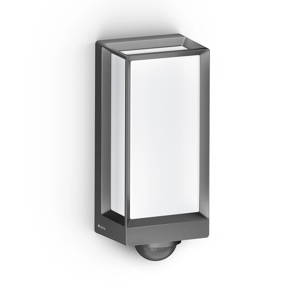 STEINEL L 42 SC — LED outdoor wall light with motion sensor (anthracite, 3000 K, IP54, Bluetooth)