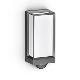STEINEL L 42 SC — LED outdoor wall light with motion sensor (anthracite, 3000 K, IP54, Bluetooth)